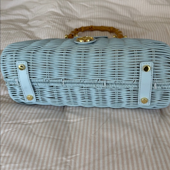 Lilly Pulitzer Leena Top Handle Bag in Blue - Picture 7 of 14